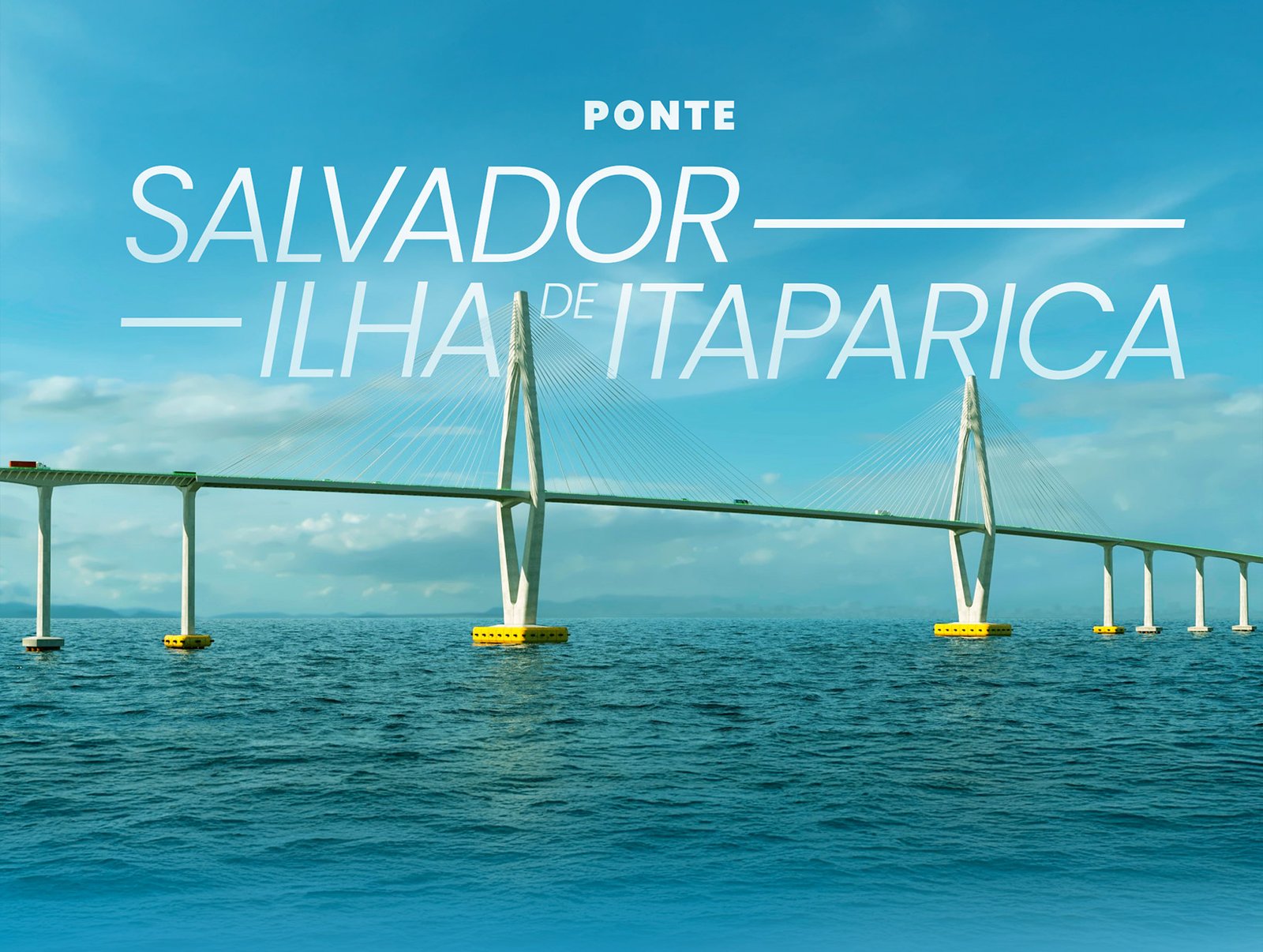 Simulação Ponte Salvador Ilha de Itaparica
